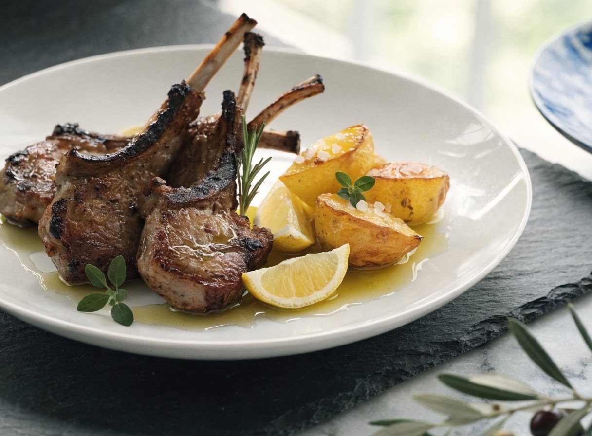 Paidakia – gegrillte griechische Lammkoteletts
